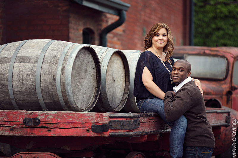 Distillery District Toronto engagement photography (1)