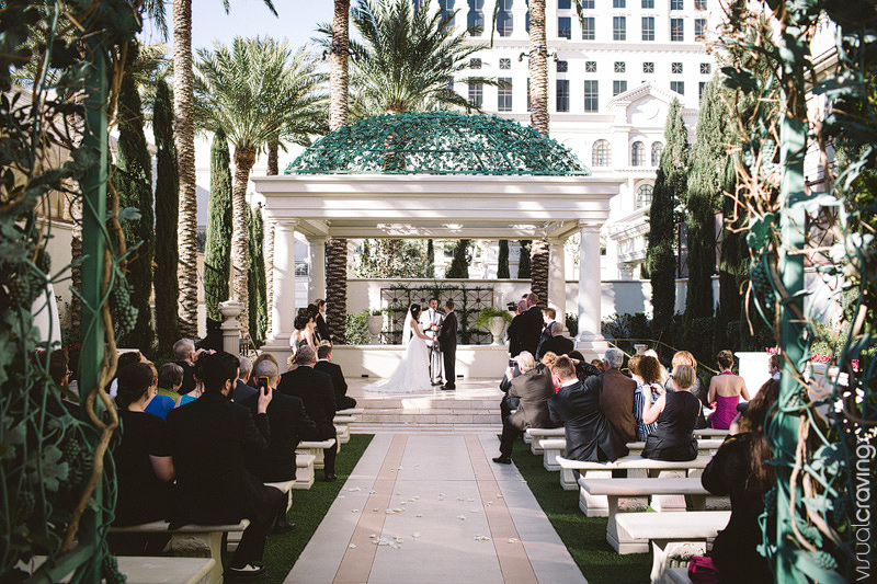 Las Vegas wedding photography Caesars Palace